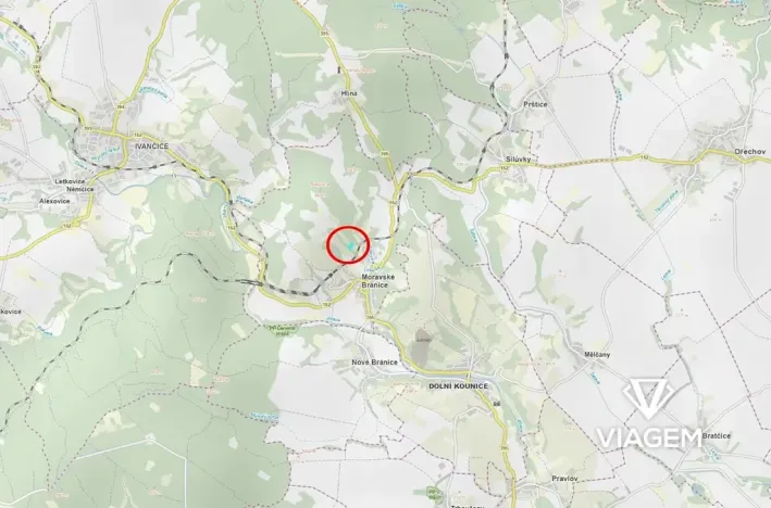 Prodej podílu zahrady, Moravské Bránice, 2154 m2