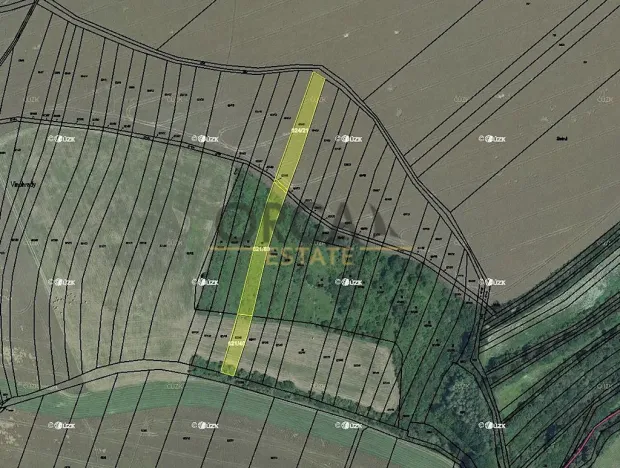 Prodej podílu pole, Šelešovice, 1808 m2