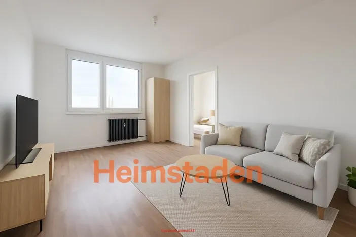 Pronájem bytu 1+kk, Karviná - Hranice, Slovenská, 35 m2