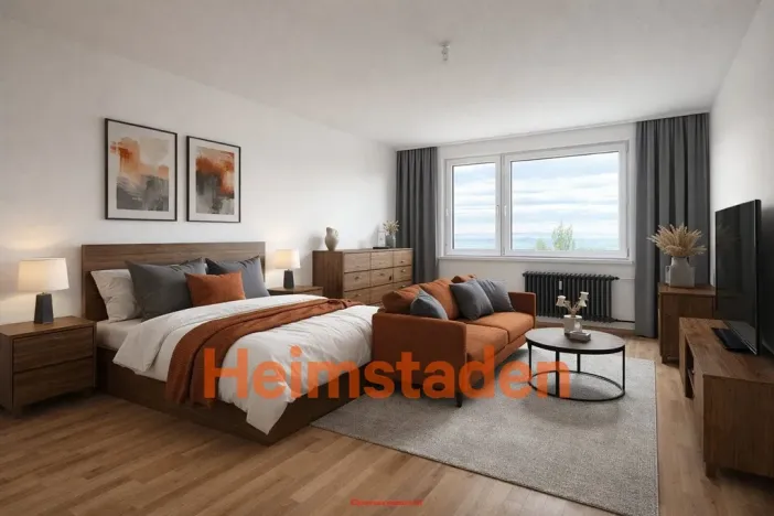 Pronájem bytu 1+kk, Karviná - Hranice, Slovenská, 35 m2
