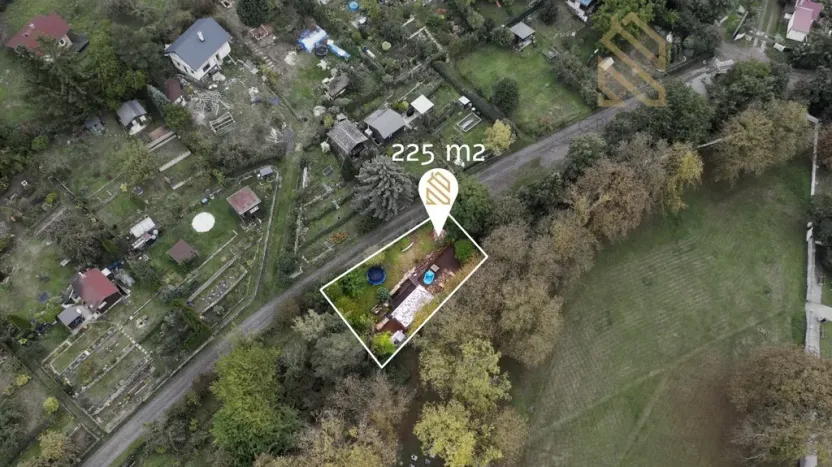 Prodej zahrady, Bystřany, 225 m2