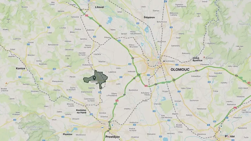 Prodej pole, Slatinice, 5444 m2