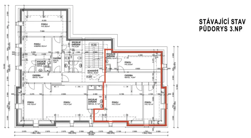 Pronájem atypického bytu, Varnsdorf, 5. května, 94 m2