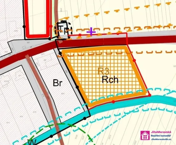 Prodej pozemku pro bydlení, Diváky, 7284 m2