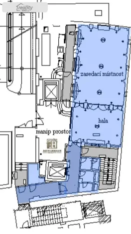 Pronájem kanceláře, Praha - Nové Město, Spálená, 146 m2