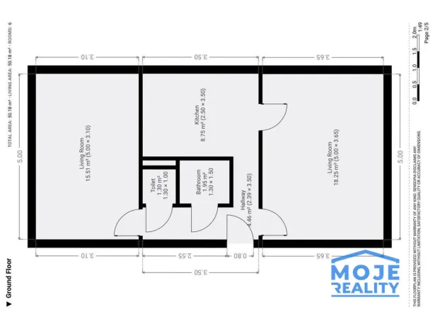 Pronájem bytu 2+1, Plzeň - Východní Předměstí, Wolkerova, 50 m2
