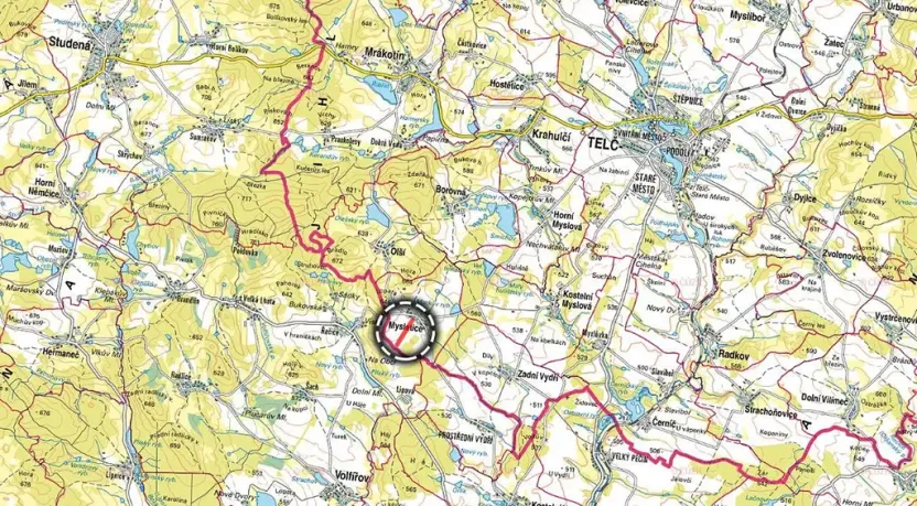 Prodej pozemku pro bydlení, Mysletice, 13776 m2