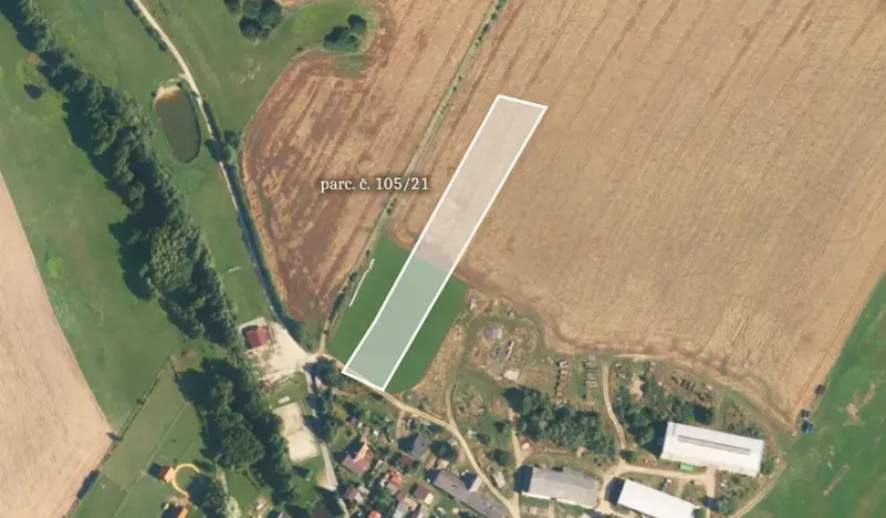 Prodej komerčního pozemku, Mysletice, 5483 m2