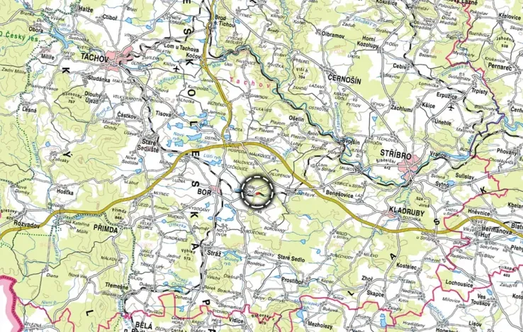 Prodej louky, Bor, 4514 m2