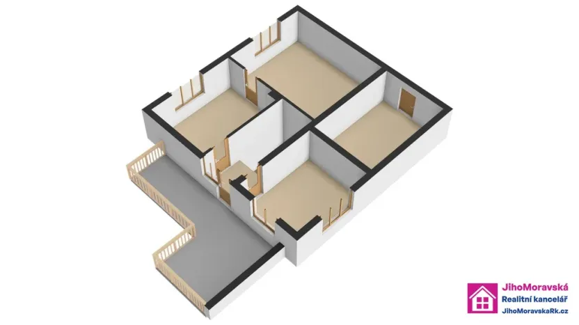Prodej rodinného domu, Klobouky u Brna, Údolní, 130 m2