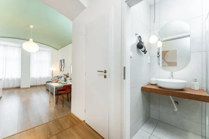 Pronájem bytu 2+kk, Praha - Vinohrady, Rumunská, 39 m2