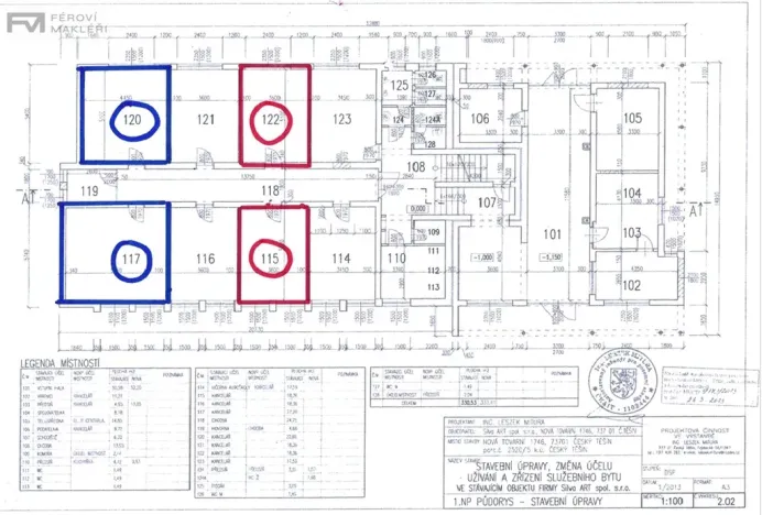 Pronájem kanceláře, Český Těšín, Nová Tovární, 1053 m2
