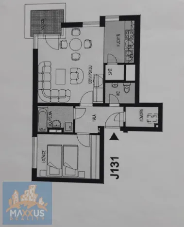 Pronájem bytu 2+kk, Praha - Stodůlky, Symfonická, 52 m2