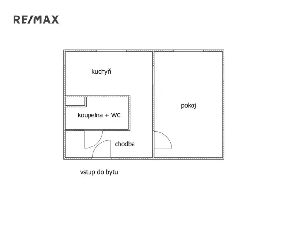 Pronájem bytu 1+1, Kladno, Anglická, 36 m2