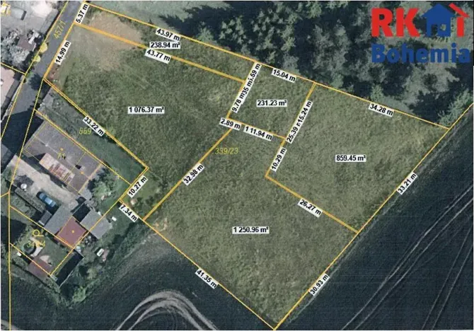 Prodej pozemku pro bydlení, Plazy, 1050 m2