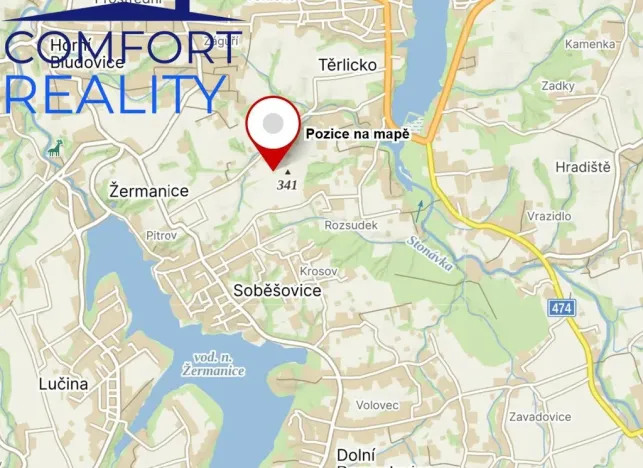 Prodej pole, Soběšovice, 916 m2