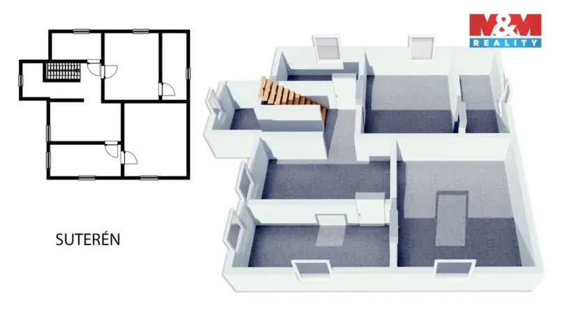 Prodej rodinného domu, Moravské Budějovice, Partyzánská, 200 m2