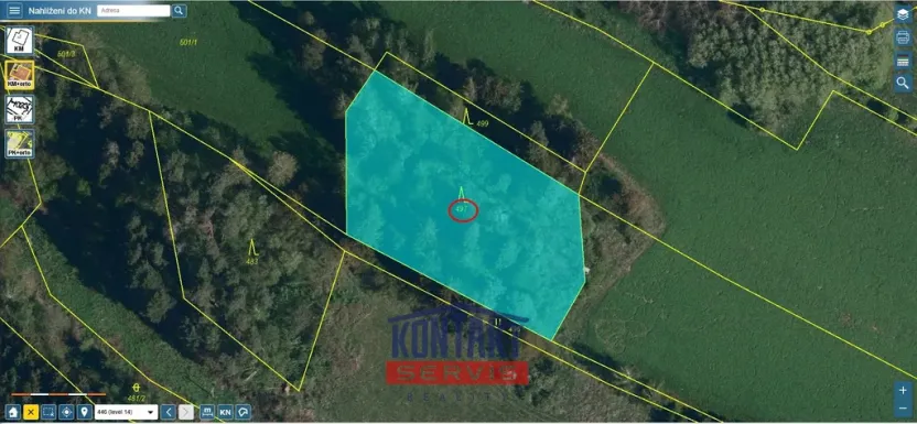 Prodej lesa, Strážek - Jemnice, 2666 m2