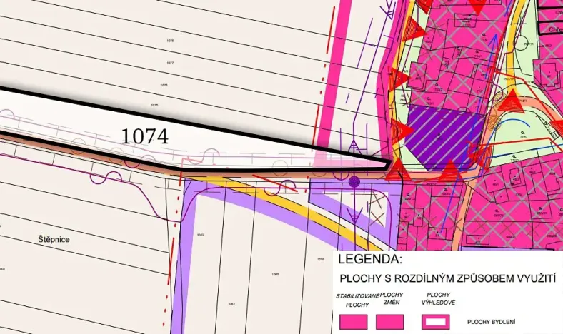 Prodej pole, Albrechtice nad Vltavou, 8720 m2