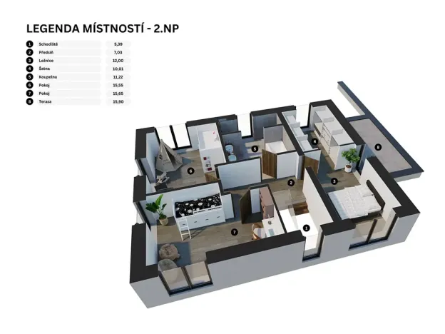 Prodej rodinného domu, Zruč-Senec, 162 m2