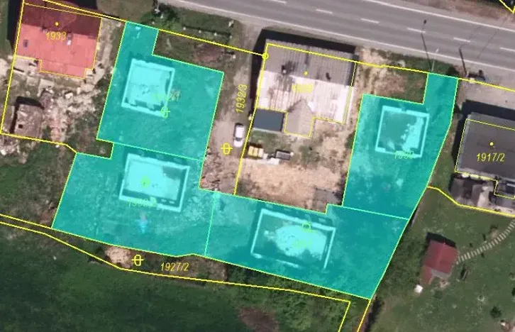 Dražba pozemku pro bydlení, Ostrava, Těšínská, 1947 m2