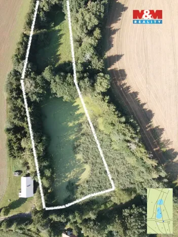 Prodej rybníku, Rychnov nad Kněžnou - Lipovka, 5965 m2