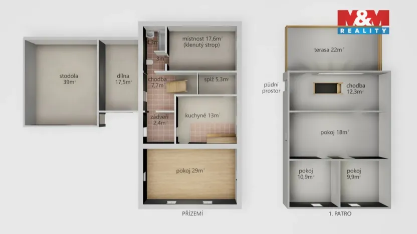 Prodej rodinného domu, Janůvky, 133 m2