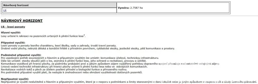 Prodej lesa, Praha, 2166 m2