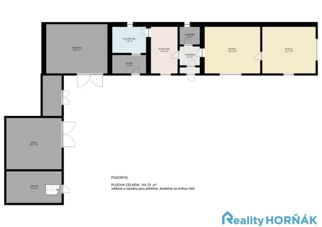 Prodej rodinného domu, Tchořovice, 81 m2