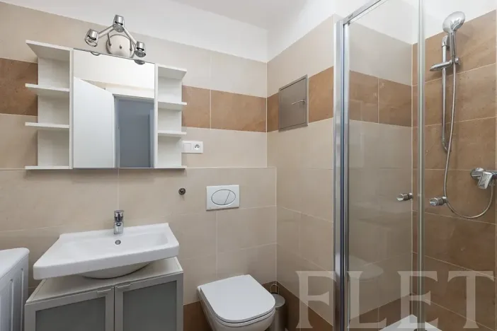 Pronájem bytu 1+kk, Praha - Letňany, Škrábkových, 43 m2