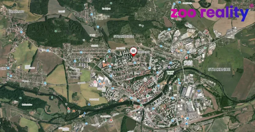 Prodej bytu 3+1, Strakonice, Erbenova, 67 m2