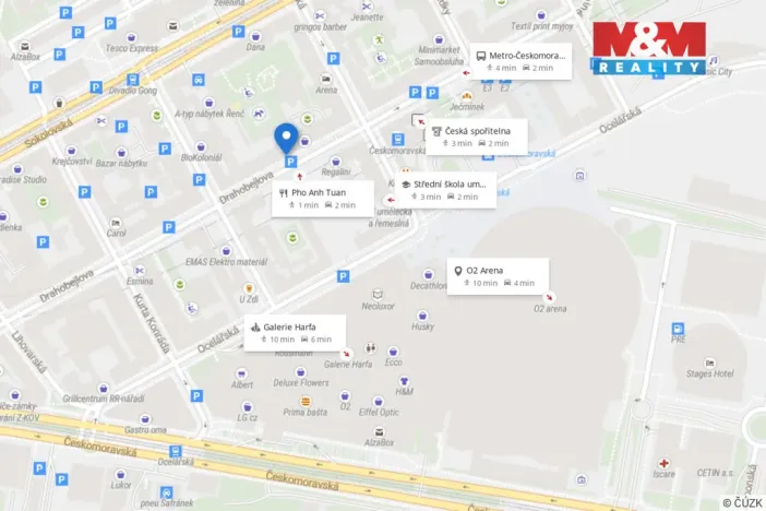 Prodej bytu 2+1, Praha - Libeň, Drahobejlova, 78 m2