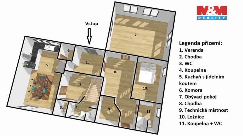 Prodej chalupy, Mirotice - Radobytce, 166 m2