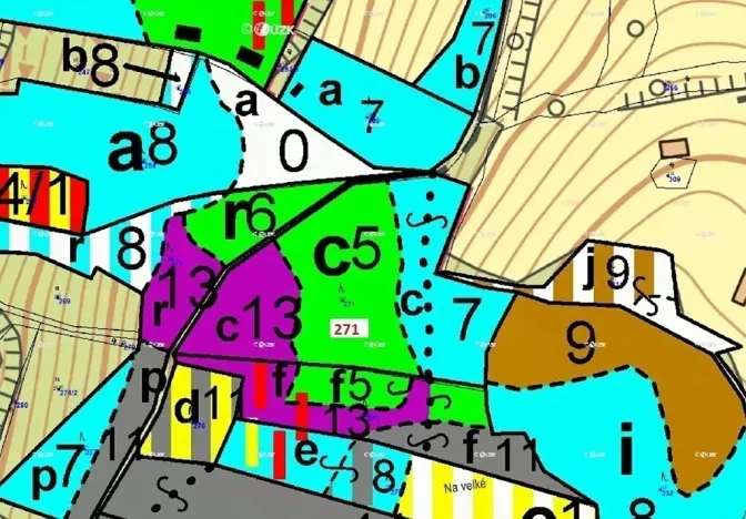 Dražba lesa, Zálezly, 8937 m2