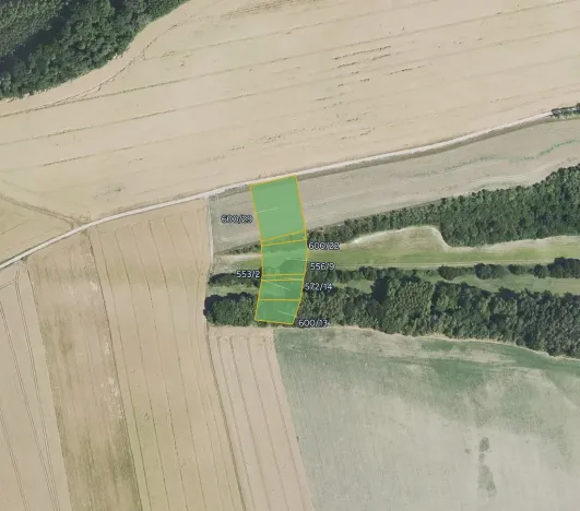 Prodej pole, Hradečno, 15895 m2