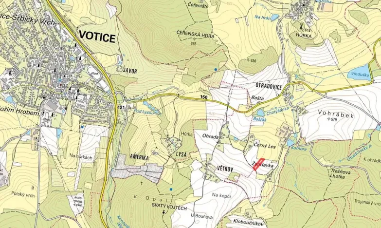 Prodej pole, Votice, 3905 m2