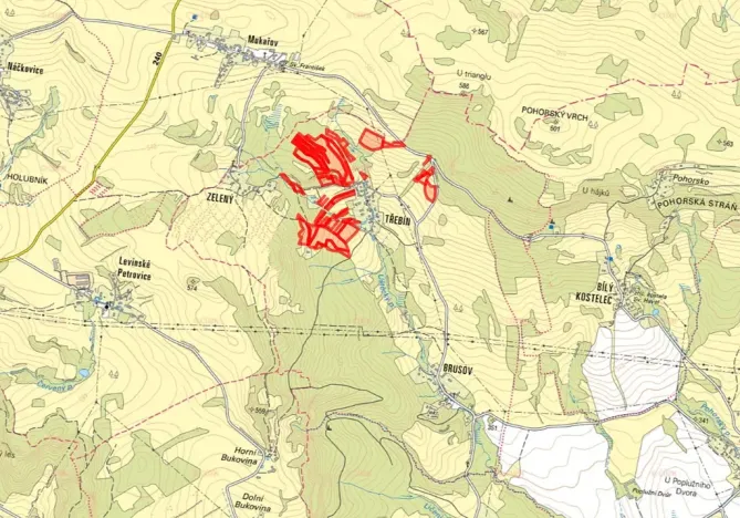 Prodej louky, Úštěk, 184957 m2