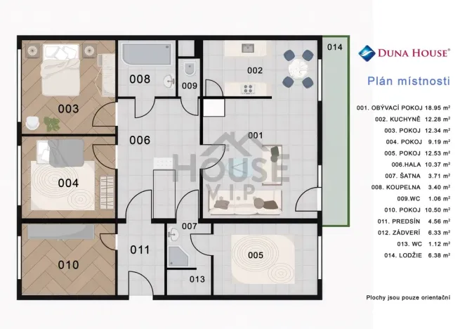 Prodej bytu 5+kk, Praha - Řepy, Mrkvičkova, 106 m2