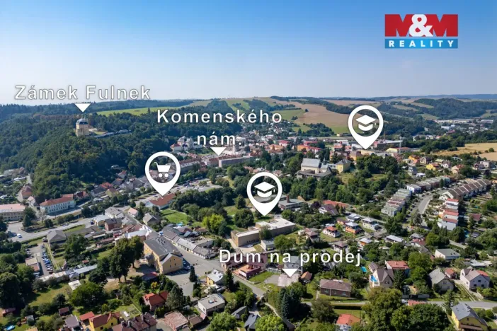 Prodej rodinného domu, Fulnek, Palackého, 258 m2