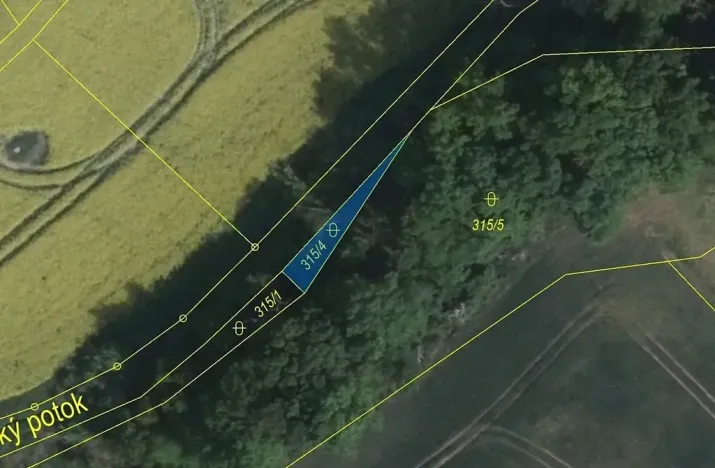 Dražba pozemku, Sedlec, 69 m2