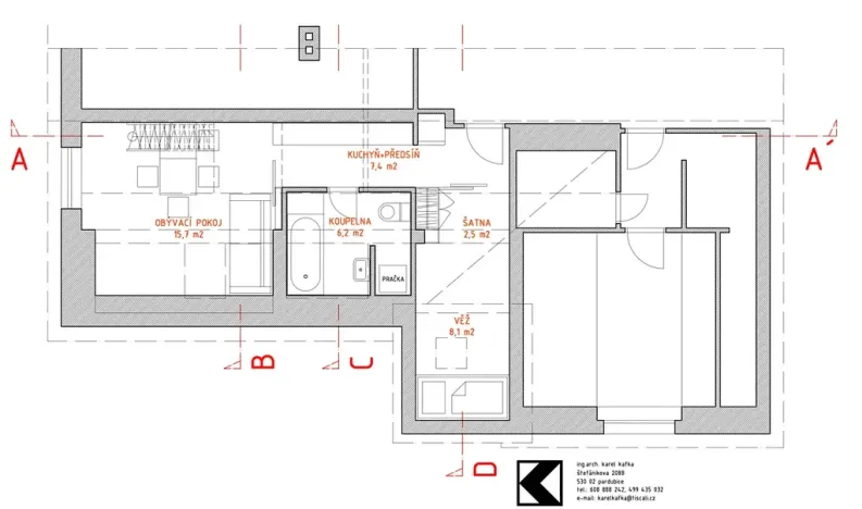 Prodej atypického bytu, Špindlerův Mlýn, 60 m2