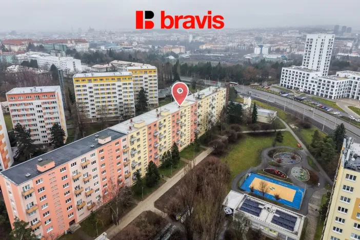 Prodej bytu 2+1, Brno - Černá Pole, Bieblova, 55 m2