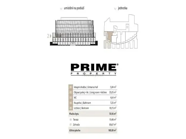 Pronájem bytu 2+kk, Praha - Smíchov, Holečkova, 71 m2