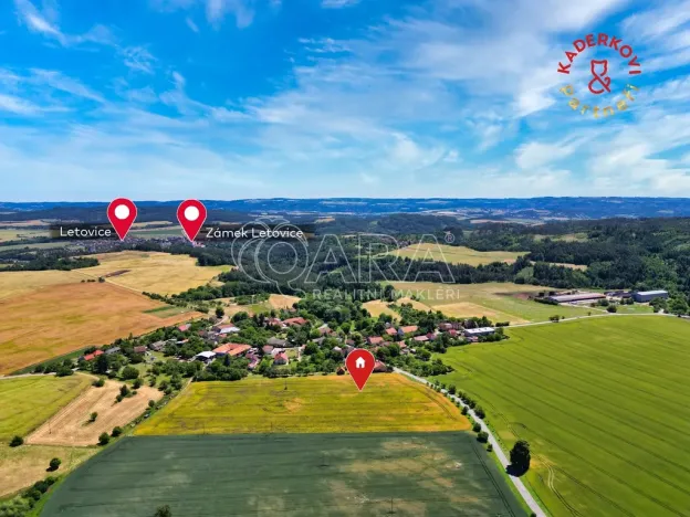 Prodej pozemku pro bydlení, Letovice, 1100 m2