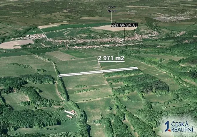 Prodej podílu pole, Záhorovice, 742 m2