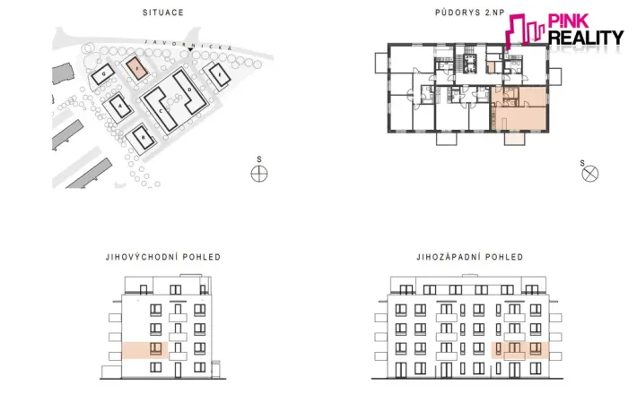 Pronájem bytu 2+kk, Rychnov nad Kněžnou, Javornická, 54 m2