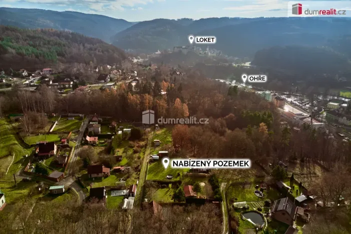 Prodej pozemku pro bydlení, Loket, 1197 m2