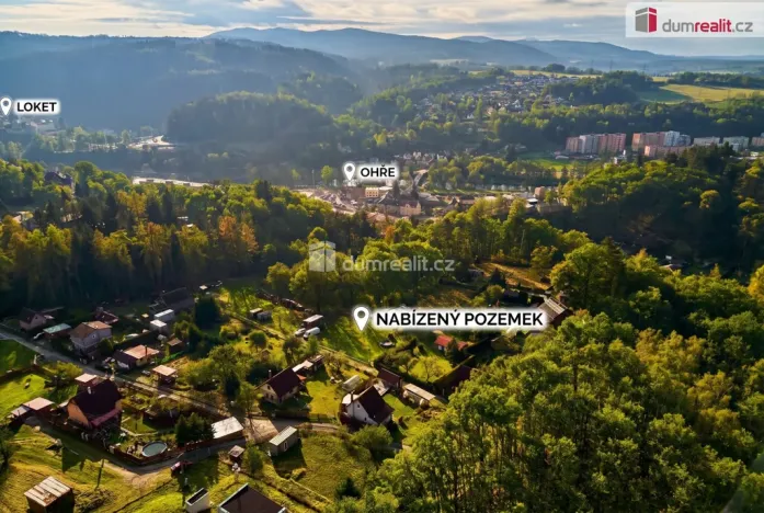 Prodej pozemku pro bydlení, Loket, 1197 m2