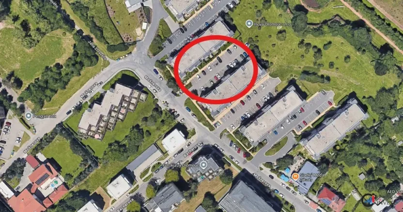 Pronájem garáže, Olomouc, Mošnerova, 12 m2