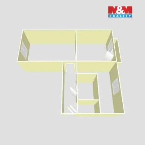 Prodej bytu 2+1, Třinec - Lyžbice, Kopernikova, 55 m2